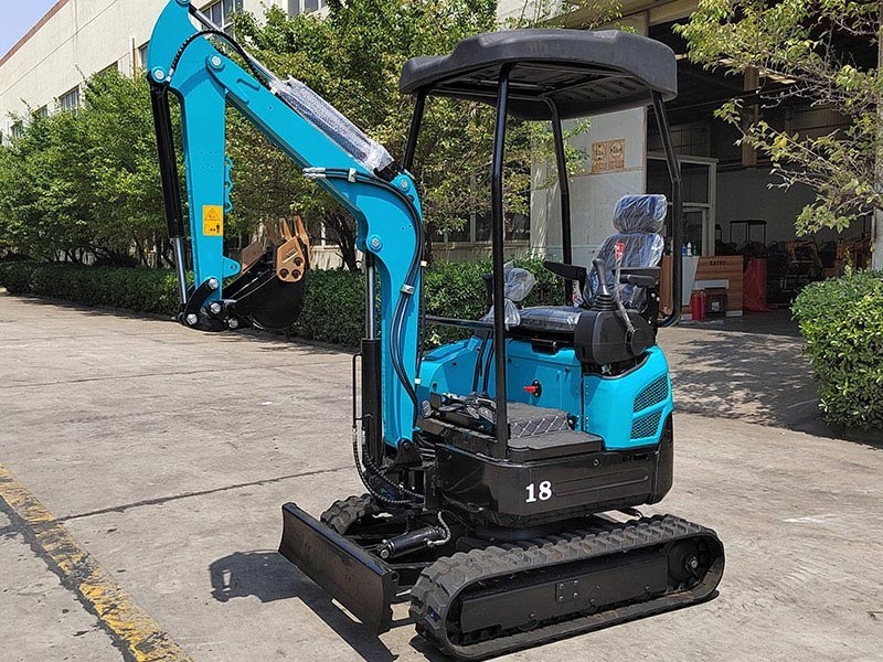 What is the average price of a small excavator?